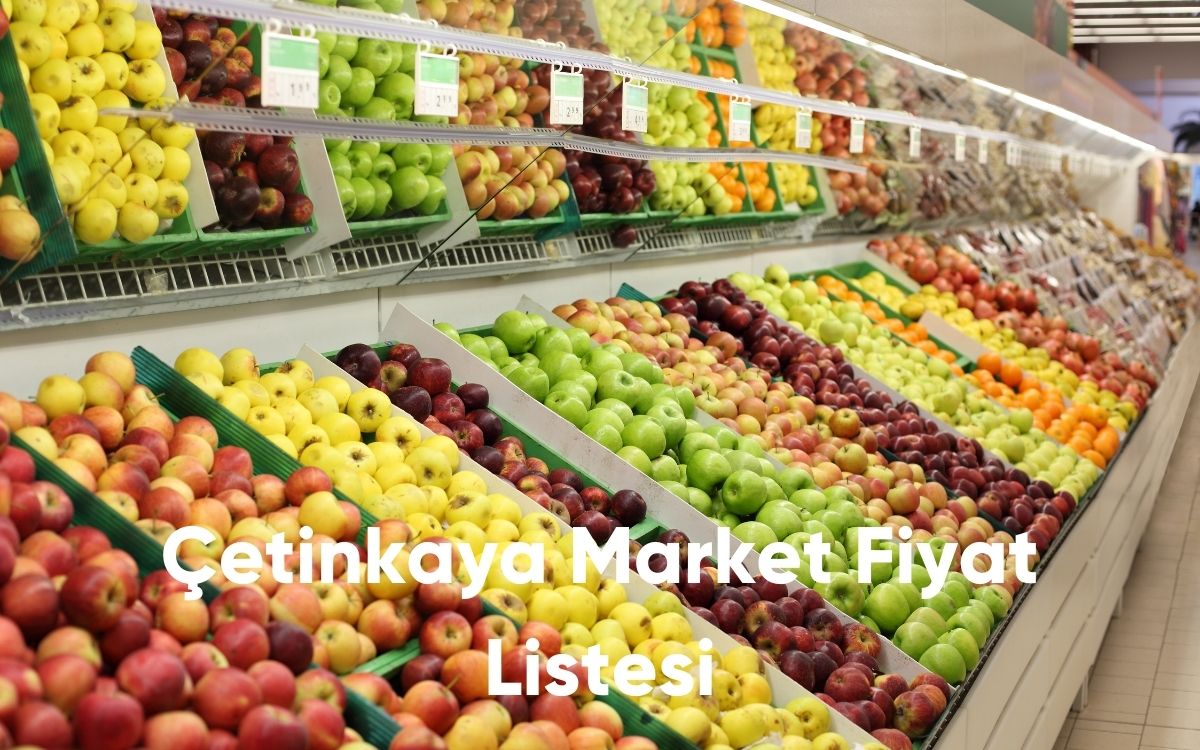 Çetinkaya Market Fiyat Listesi